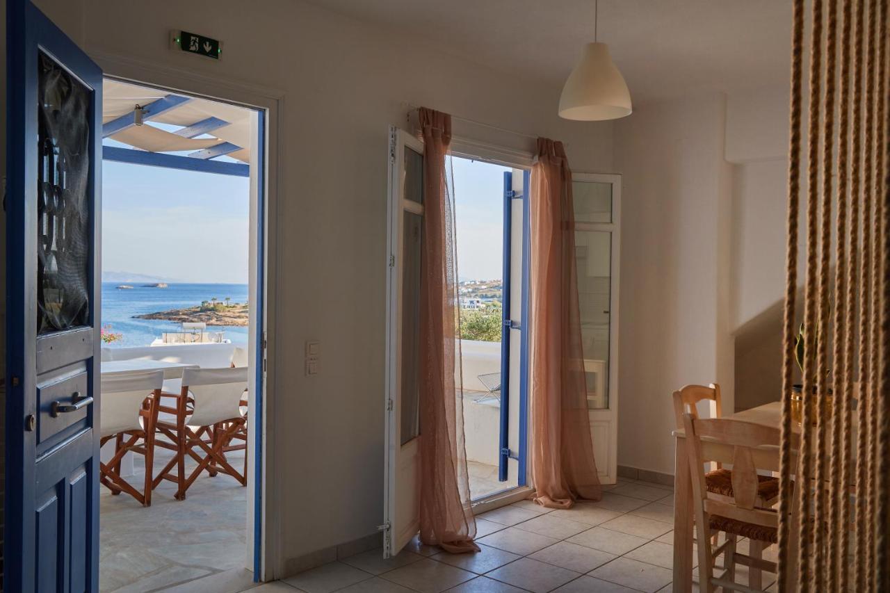 Cleopatra Seaside Homes, Logaras, Paros Piso Livadi Bagian luar foto